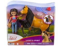 Toys Mattel Lutka + konj Mustang Freedom Spirit Lutka na konju ZA4924