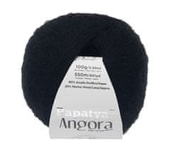 ANGORA MERINO - 100 g / 550 m - črna