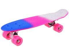 Toys FISZKA Skateboard roza za dekleta SP0577