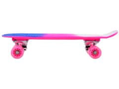 Toys FISZKA Skateboard roza za dekleta SP0577