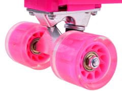 Toys FISZKA Skateboard roza za dekleta SP0577