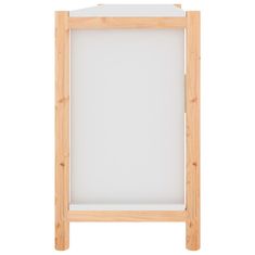 Vidaxl Komoda bela 107x38x60 cm inženirski les