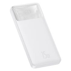 BASEUS Bipow powerbank 10000mAh 15W bela