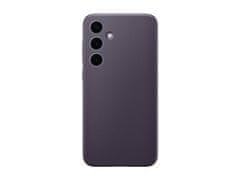 Samsung Veganski usnjeni zadnji pokrov S24+ Dark Violet