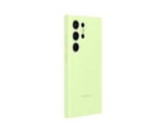 Samsung Silikonski zadnji pokrov S24 Ultra Light Green