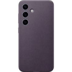 Samsung Veganski usnjeni zadnji pokrov S24 Dark Violet