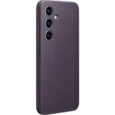 Samsung Veganski usnjeni zadnji pokrov S24 Dark Violet