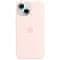iPhone 15 Plus Sil.Cas. Mag. Pink
