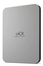 LaCie HDD zunanji mobilni disk (2,5''/5TB/ USB 3.1 TYPE C), srebrn