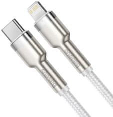 BASEUS podatkovni kabel Cafule USB-C/Lightning PD 20W 2m bel