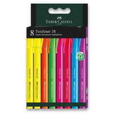 Faber-Castell Označevalnik Textliner 38 komplet 8 kosov