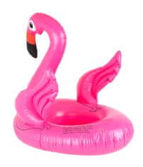 WOWO Otroški plavalni čoln - napihljiv otroški plavalni čoln s sedežem Flamingo, 1-3 leta, največ 15 kg