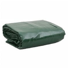 Vidaxl Ponjava zelena 3,5x5 m 650 g/m²