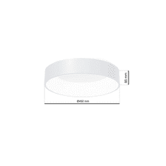 Milagro Plafonjera OHIO 24W LED Ø450mm, Milagro