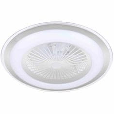 Milagro LED plafonjera ZONDA SILVER 48W z ventilatorjem, Milagro