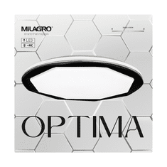 Milagro Plafonjera OPTIMA BLACK 52W LED Ø480 mm, Milagro