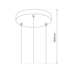 Milagro Suspenzija Plafonjera MAQ 18W / 24W / 50W, Milagro