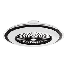 Milagro LED plafonjera ZONDA BLACK 48W z ventilatorjem, Milagro