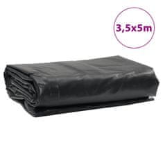 Vidaxl Ponjava antracit 3,5x5 m 650 g/m²