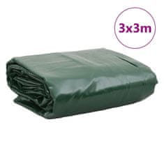 Vidaxl Ponjava zelena 3x3 m 650 g/m²