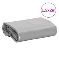 Vidaxl Ponjava siva 1,5x2 m 650 g/m²