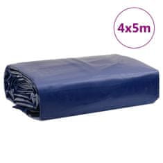 Vidaxl Ponjava modra 4x5 m 650 g/m²