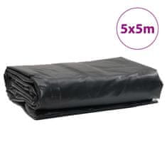 shumee Ponjava črna 5x5 m 600 g/m²