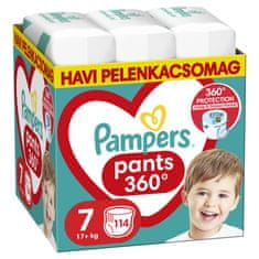 Pampers Premium Care hlačne plenice, 17+ kg, 114/1