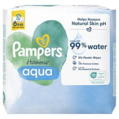 Pampers Aqua Harmonie vlažni čistilni robčki, 288/1