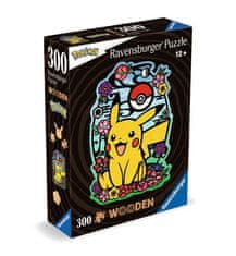 Pikachu lesena sestavljanka 300 kosov