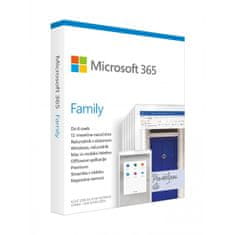 Microsoft 365 Family Mac/Win - angleški - 1 letna naročnina