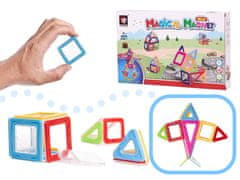 WOWO Igrača za otroke - Mini Magnetic Blocks Magic Magnet 38 kosov za otroke 3+ leta v3