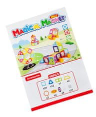 slomart Magnetne opeke MAGICAL MAGNET MINI 68 SETS 3+