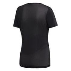 Adidas Majice obutev za trening črna XS D2M Logo Tee