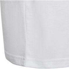 Adidas Majice bela M Essentials 3-stripes Cotton Tee Jr
