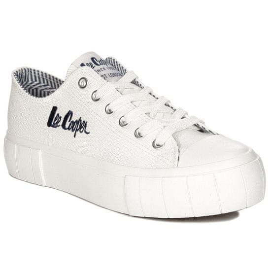 Lee Cooper Čevlji bela LCW24312743L