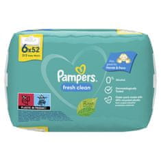 Pampers Fresh Clean vlažni robčki, 312/1