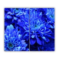 tulup.si Steklena podloga za rezanje Blue aster 2x30x52 cm