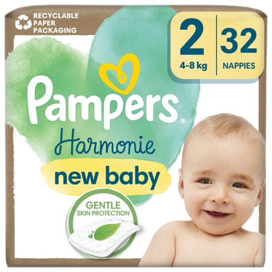 Pampers Harmonie plenice, 4-8 kg, 32/1