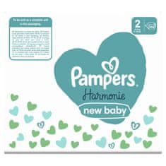 Pampers Harmonie plenice, 4-8 kg, 204/1 (mesečno pakiranje)