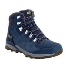 Jack Wolfskin Čevlji treking čevlji mornarsko modra 38 EU Refugio Texapore Mid