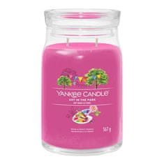 Yankee Candle Svíčka ve skleněné dóze , Umění v parku, 567 g