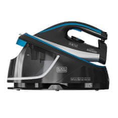 Parní stanice Black+Decker, BXSS2401, parní ráz 200 g/min., parní výkon 120 g/min, keramický povrch, objem 1.5 l, 2400 W