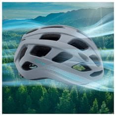 Cecotec Cyklistická helma , 7347, L-XL (58-62 cm), 22 větracích otvorů, váha 280 g