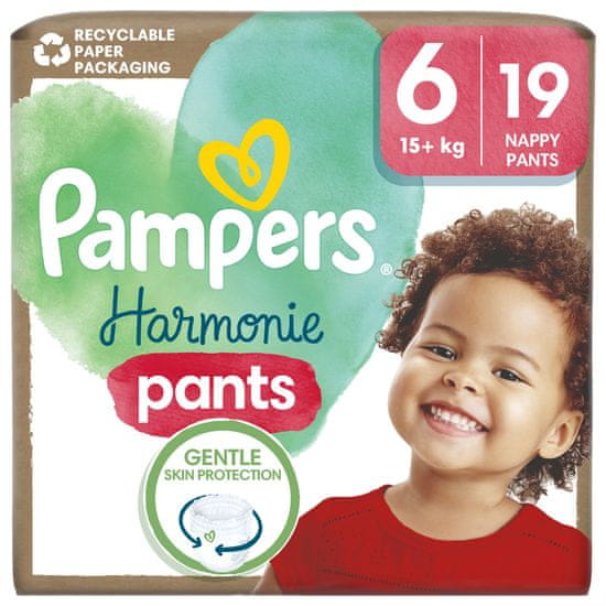 Pampers Harmonie hlačne plenice, 15+ kg, 19/1