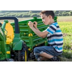 Rolly Toys Rolly Multi John Deere 3-osna prikolica za prevračanje