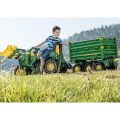 Rolly Toys Rolly Multi John Deere 3-osna prikolica za prevračanje