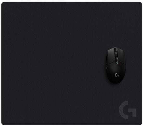 Logitech G640 podloga za miško, mehka, črna