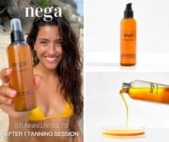 Nega Cosmetics Tan revolution 100% naravni fluid za hitro in naravno porjavitev kože z bronastim sijajem, olje za sončenje, krema za sončenje, olje za telo s prijetnim vonjem, 150ml, Negatan