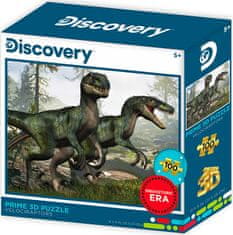 Prime 3D Puzzle Discovery: velociraptorji 3D 100 kosov